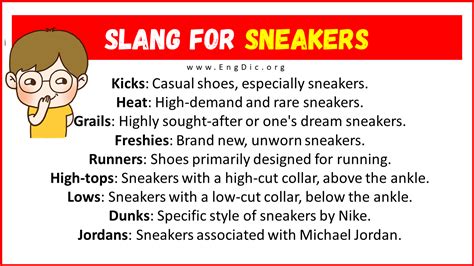 slang for sneakers.